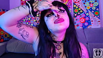 NOSE FETISH DEEDEELOVE GOTHIC BEAUTY GIRL
