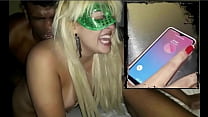 Brazilian Blonde Big ass Milf cheating her husb...