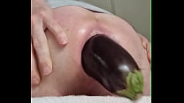 Eggplant stretch