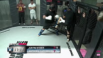 After winning in the ring Justin can fuck the b...