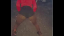 Slim thing twerking