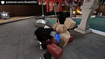 Two pretty girls tried my dick in course on roblox condo game