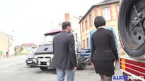 Extreme banging for the mechanic's wife [Full V...