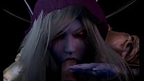 Sylvanas Windrunner Give a Blow Job in POV | Wa...