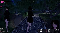 【プレイ動画003】身長3m女子が夜の公園で露出!秘密のエクスポーズ バレないように露出するマナカさん