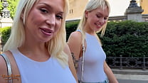 Blonde Goddesses Greta Foss & Vera Jarw Milk Mr. Texas's Huge Dick Raw