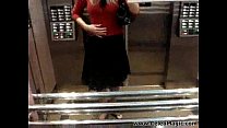 Crazy Hot Blonde Masturbates at The Office
