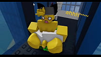 Fucking a Sluty Femboy Noob on a Roblox condo