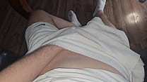 PhantomGentX White Puma Sock Domination! Muscul...