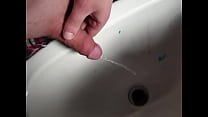 Pissing in the sink