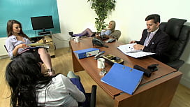 Stacey Lacey, Tiffany James & Tommie Jo Get Fucked Like Animals By Paul Chaplin