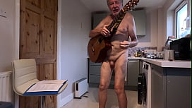 Naked DJ Spins Hot Disco Tracks