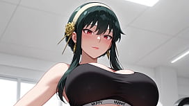 Yor Briar's Gym Session: A Fucking Workout You Won't Forget