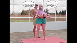 Hot MILF 3D Yoga Session: Stretching & Pleasure