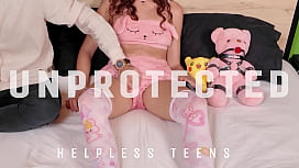 Innocent Girl Gets Unsupervised Pussy Rubbing by Perv Stepdad - Extreme Close Up Sloppy Pussy Action