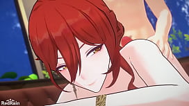 Redhead's Tight Ass Gets Fucked Hard