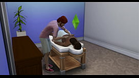 Fucking with a Massage Therapist in The Sims 4