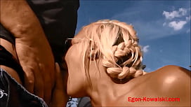 Blonde Deutsche Touristin auf Mallorca gefickt