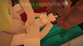 Minecraft: A Blocky Threesome Adventure
