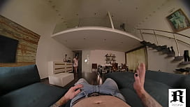 Mike Hell's Twitching Cock on the Couch - A Vulgar Explizit Ride