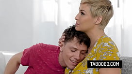 Blonde MILF Stepmom Ryan Keely Ruins Her Stepson's Dates, Then Fucks Him Dirty