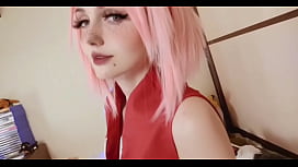 Sakura's Wild Ride with a Naruto Cosplay Couple: A Fiery Love Story