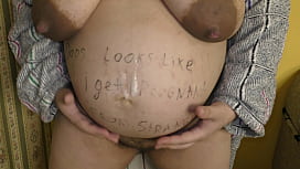 POV: MILF wife gets caught in the act and confesses to her cuckold husband about her cheating pregnancy