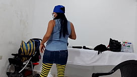 MILF Moves Like a Sensual Vixen, Ass on Full Display