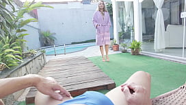 Priscila Belini's Bikini Pool Party: Hardcore Action with Her Boyfriend