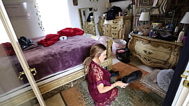 Busty Milf Aderes Quin Squirts On BBC POV