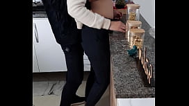 Stepdaughter Can't Even Rest While Having Breakfast, Fucking Her Until She's Screaming