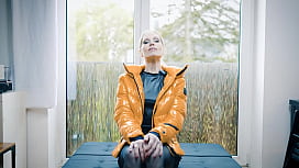 Hot MILF in nylons and winterjacket: A Winter's Night of Passion