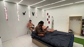 Britney Dutch's Tiny Pussy Gets Double-Teamed by Three Thick Cocks