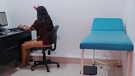 Nursing Student Gets Fucked on the Couch