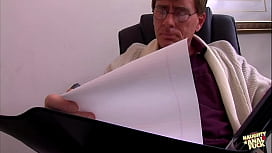 Blonde Patient's Journal Leads Therapist to Drill Her Sweet Ass