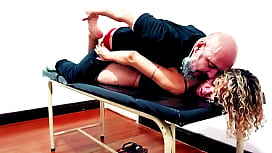 Waxing Client Gets Horny and Fucks the Waxer