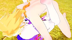 Citlali's Genshin Impact Hentai: Aether's Rough, Explicit Ride