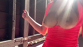 Italian Big Tits Milf Artemisia Gets Her Big Boobs Bouncing Solo