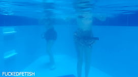 Yessica Bunny & Helen Star: Horny Pool Party Fuck Fest