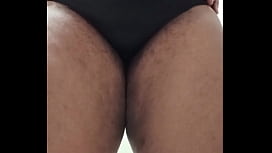 Thick Thigh & Booty Worship: Ebony's Vulgar Delight