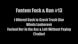 Nikola Lauberova's Czech Trash Anal Fucked Hard in Every Position