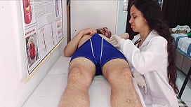 Nurse's Secret: Watching a Patient's Hard-on