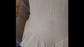 Mommy Trying On See-Through Swimsuit, What Do You Think?