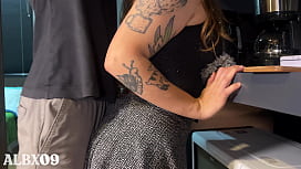 Cleaning Lady Ends Her Job with My Cock in Her Mouth - Hardcore CUM in MOUTH