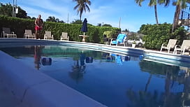 Splashing Around in the Pool Like a Horny Fish