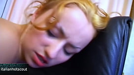 Blonde Slut in Glasses Gets Fucked Hard