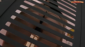 Hot Brunette Anal Plugged and Fucked Hard