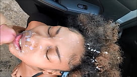 Ebony Teen Slikt Gigantische Alley Zet in Recordtijd