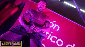 Italian Pornstar's Erotic Show: A Vulgar Explicit Experience