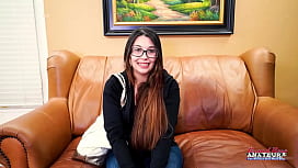 Brunette Nerdy Young MIL...